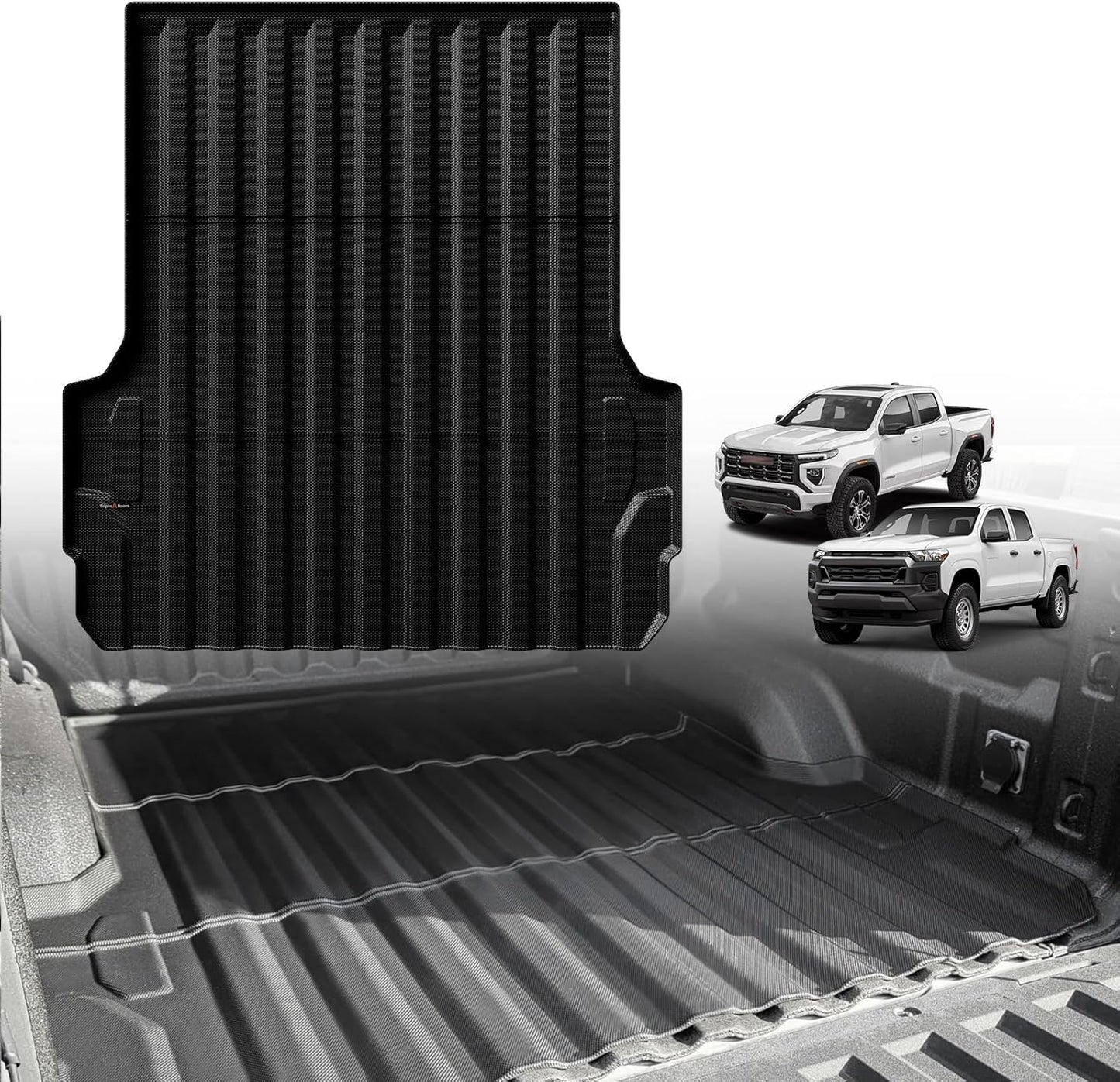 TripleAliners Truck Bed Mat for 2023-2025 Chevy Colorado & GMC Canyon