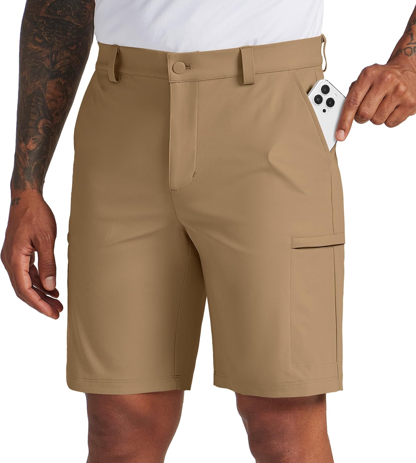 Willit Men's Golf Shorts Quick Dry Athletic Casual Cargo Style