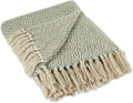 DII Rustic Farmhouse Double Diamond Woven Throw, 50x60 - Cozy Texture