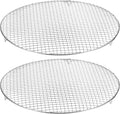 HARFINGTON 15in Round Cooking Rack 2pcs - Stable Cooling & Airflow
