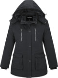 Soularge Women's Winter Plus Size Thickened Cotton Coat Review
