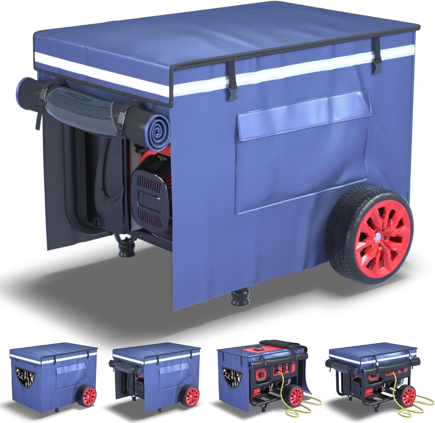 Generator Covers While Running, Heavy Duty Waterproof Design