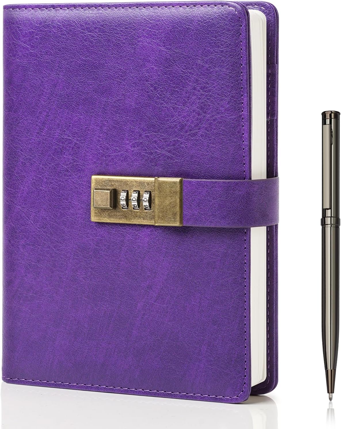 Secure Your Secrets with WEMATE Lock Diary - 240 Pages