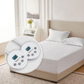 Wapaneus Heated Mattress Pad Queen Size - Dual Control Comfort