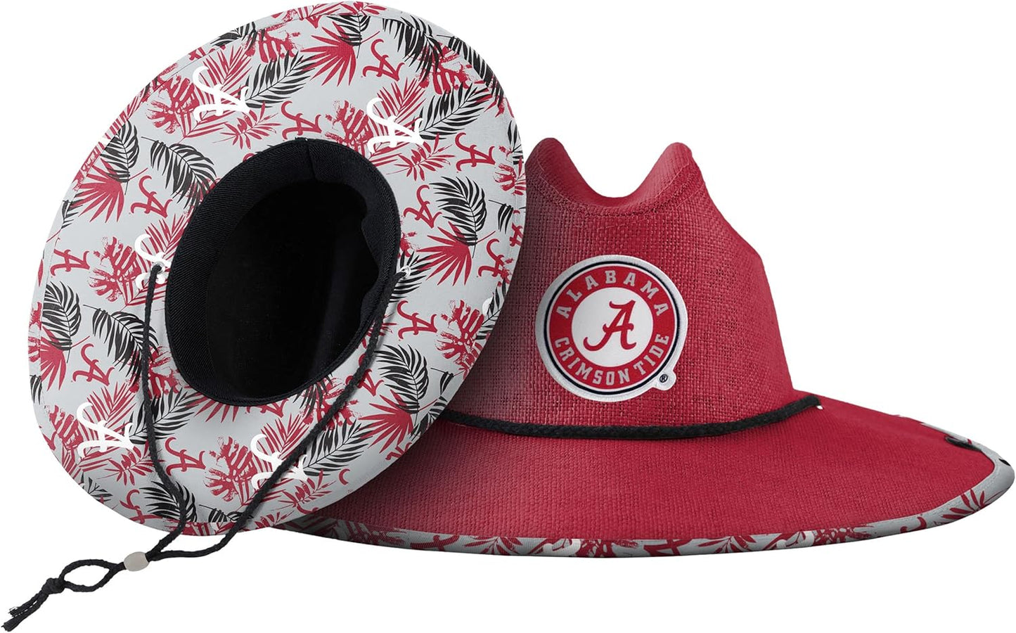 FOCO Men's NCAA College Team Logo Floral Lifeguard Beach Hat