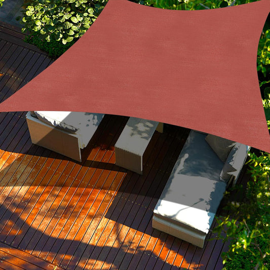 Cool Area Sun Shade Sail 19x22 FT Rectangle Canopy for Outdoors