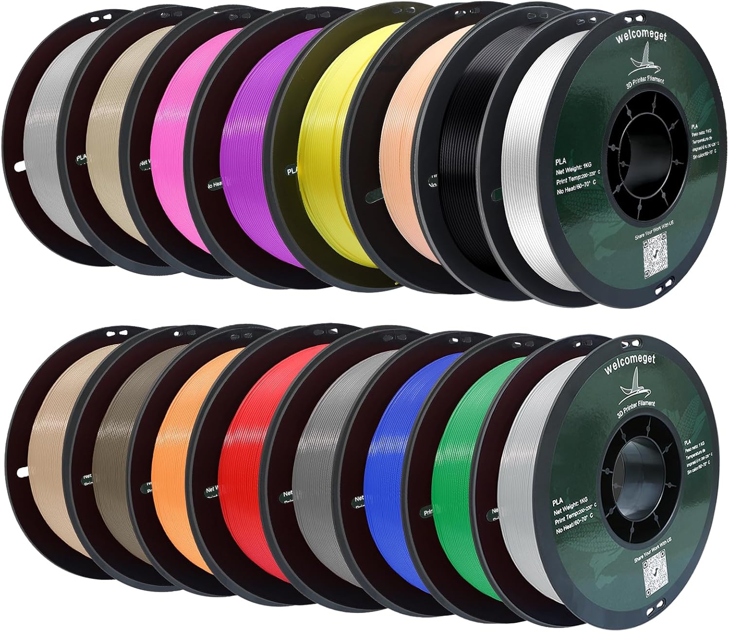 PLA 3D Printer Filament for Quality Prints and Easy Use