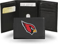 NFL Football Embroidered Tri-fold Wallet for Sports Fans