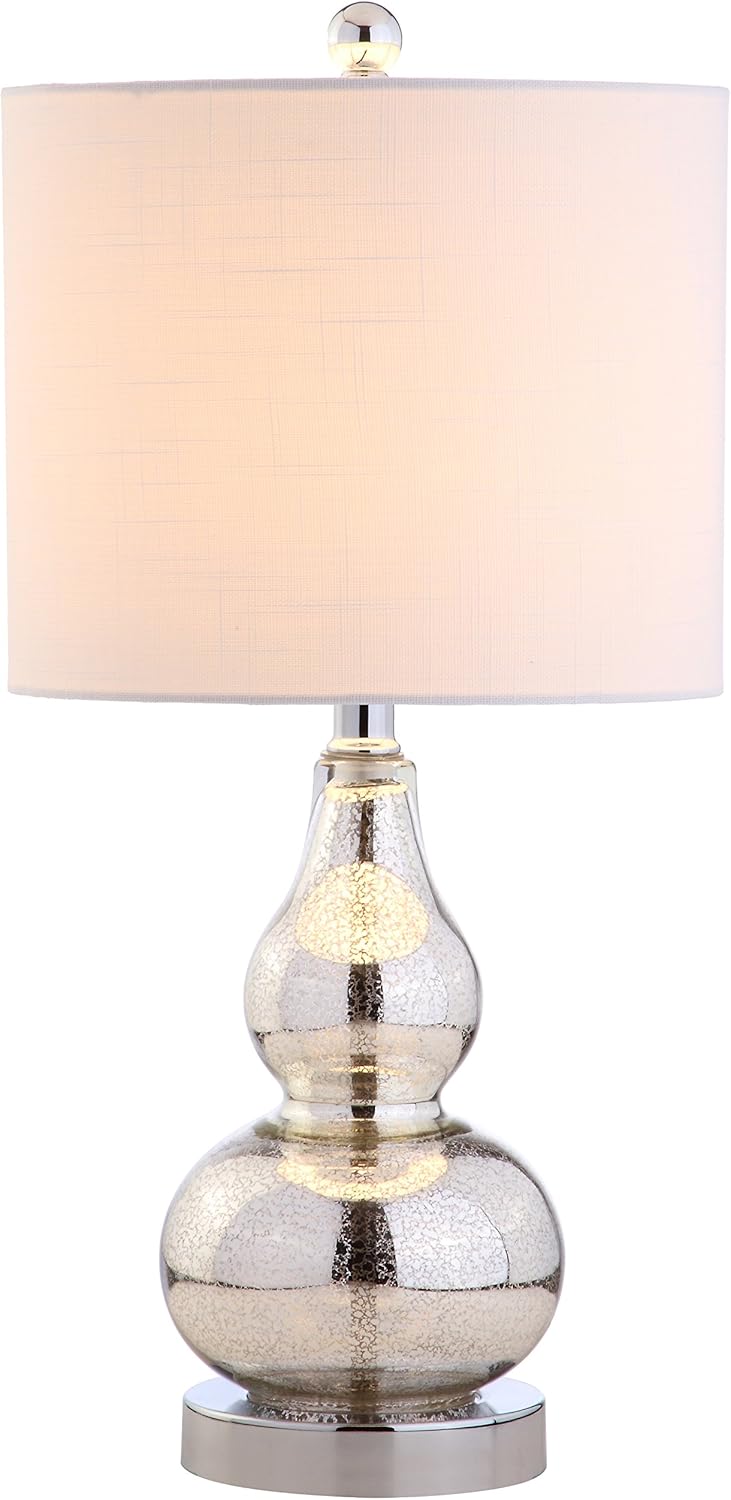 Anya 20.5 Mini Glass LED Table Lamp for Modern Elegance