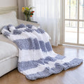 Chunky Knit Blanket - Luxury Soft Cozy 50in x 60in Throw