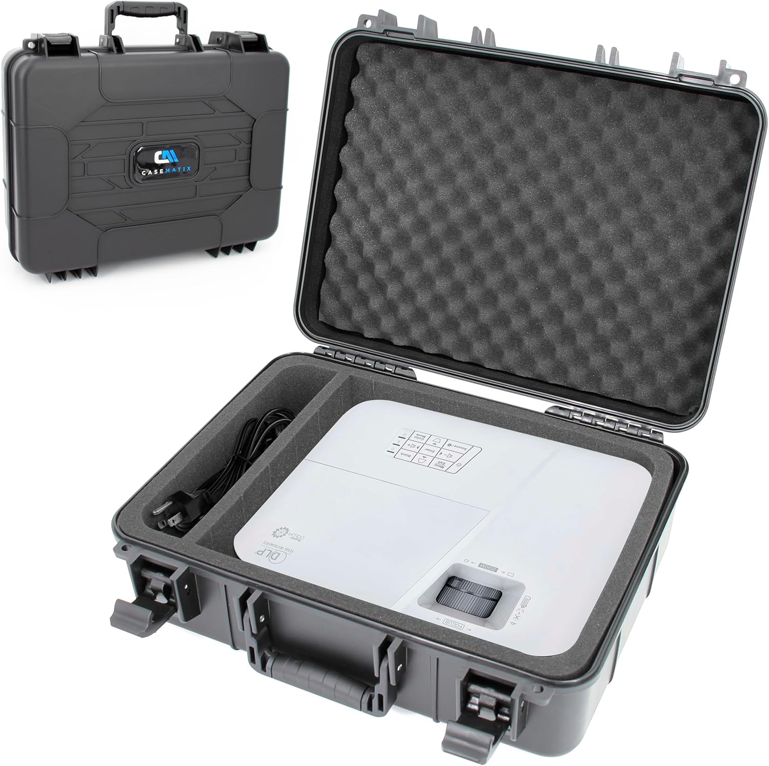 CASSEMATIX Projector Travel Case for ViewSonic Models and More