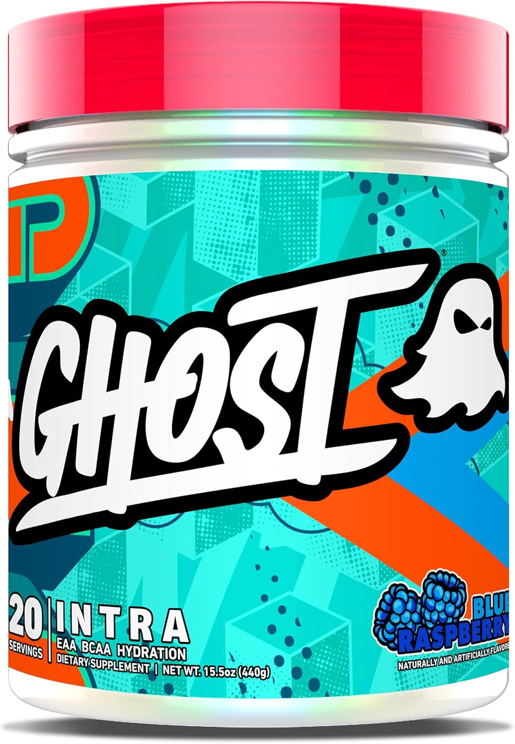 GHOST Intra Workout Powder - Blue Raspberry BCAAs & EAAs