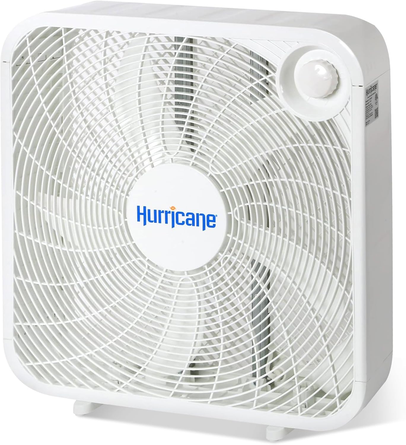 Hurricane Classic 20-Inch Floor Mount Box Fan for Home Use