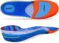 Gel Work Boots Insoles with Poron Cushion - Anti-Fatigue Comfort