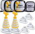 FoldPumpVac Collapsible Airway Clearance Device 2 Pack - Travel