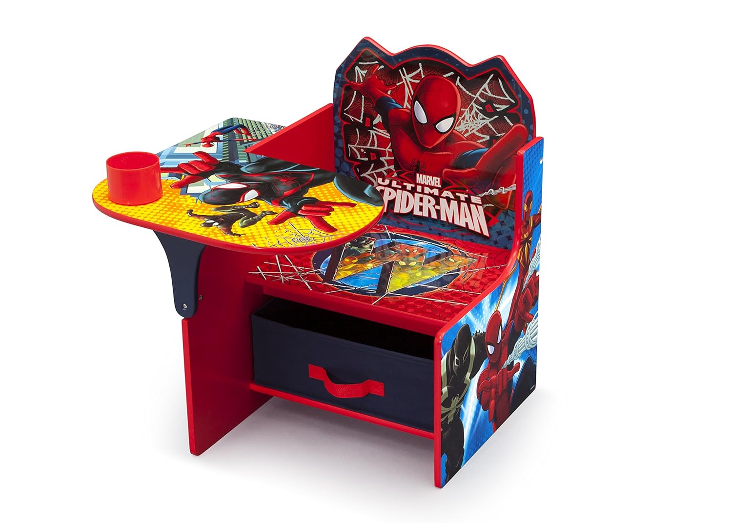 Delta Children Chair Desk with Storage Bin for Spider-Man Fans