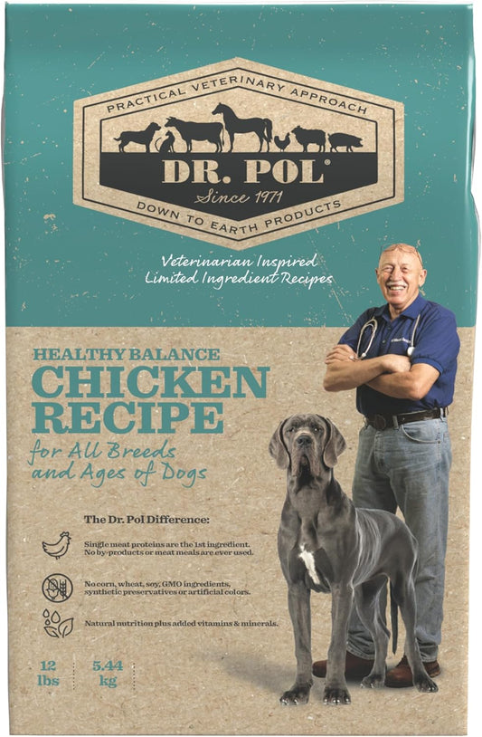 Dr. Pol Limited Ingredient Chicken Dog Food for Sensitive Stomachs