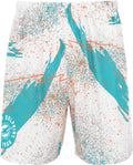 Zubaz NFL Men's 7in Inseam Shorts in Vibrant Camo and Zebra Styles