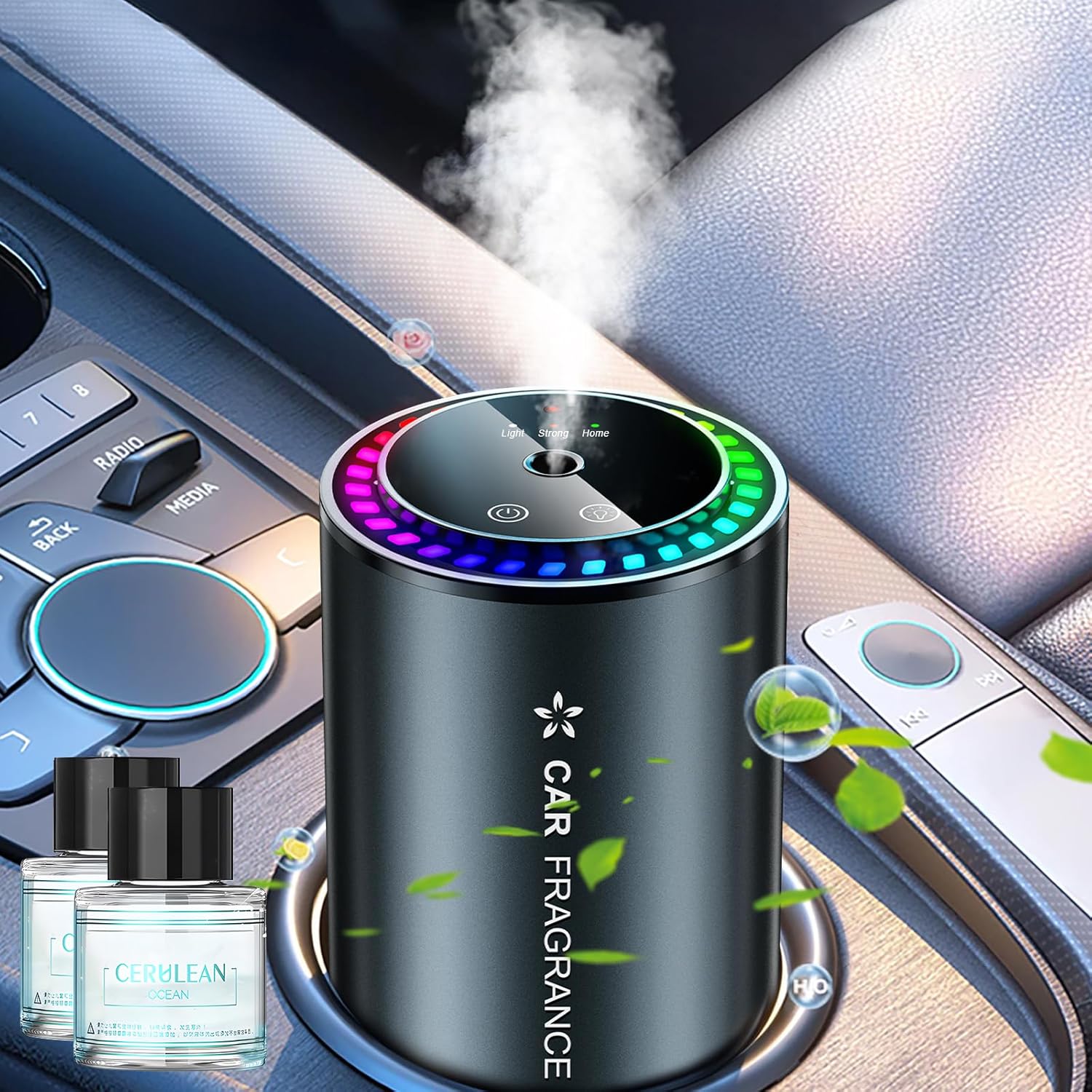 Smart Auto Air Freshener with Star Projector