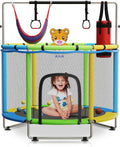 Toddler Trampoline for Kids Ages 3-8 - Safe 5 ft Play Trampoline