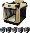EliteField 36 in Folding Soft Dog Crate - Spacious Portable Home