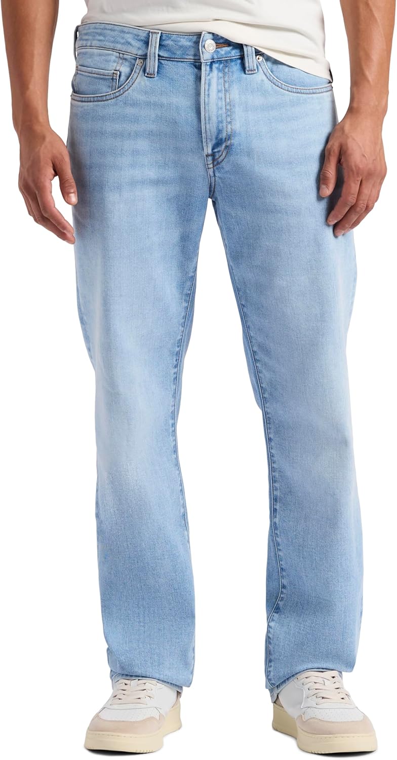 Buffalo David Bitton Mens Relaxed Straight Leg Driven Jean Review