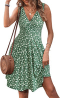 Trendy GUBERRY Women's Wrap Sundress V Neck Design with Pockets