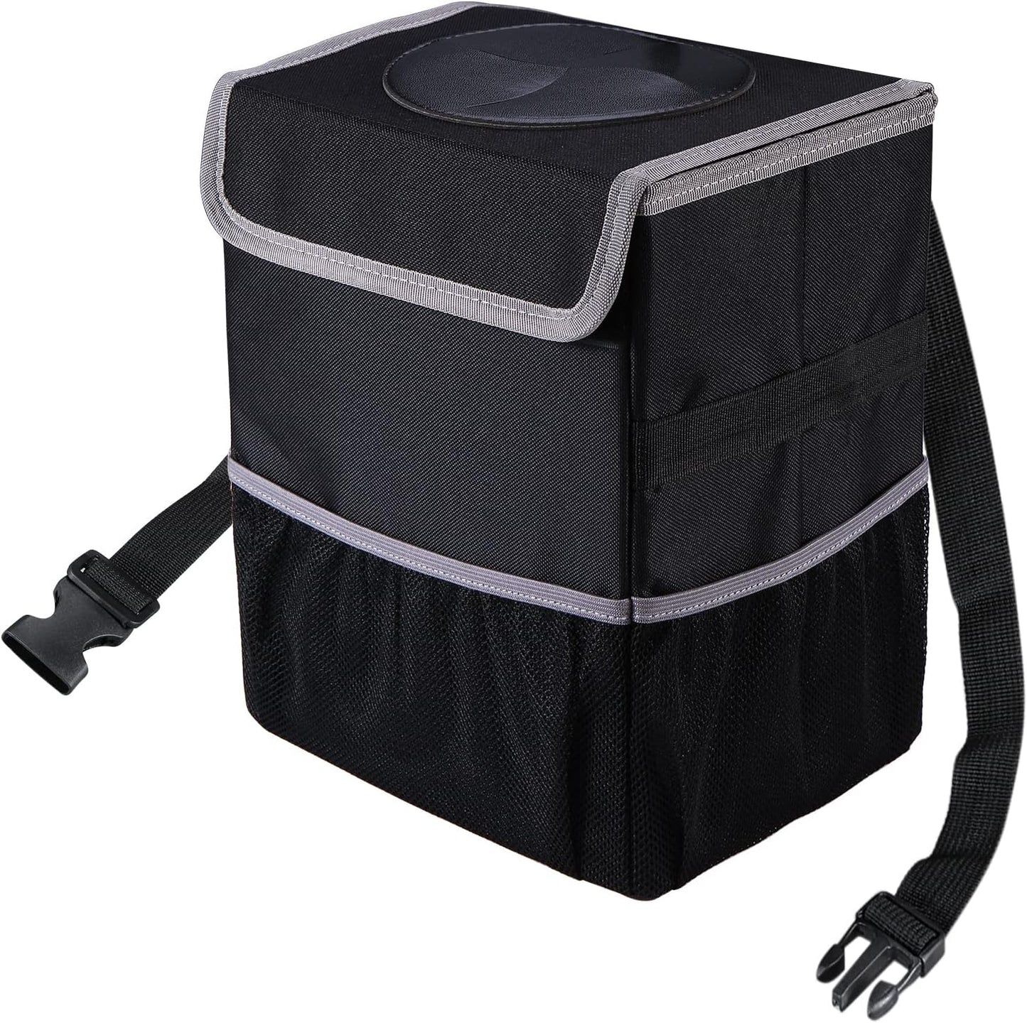Yeefeoch Leak-Proof Car Trash Can - 2.5 Gallons