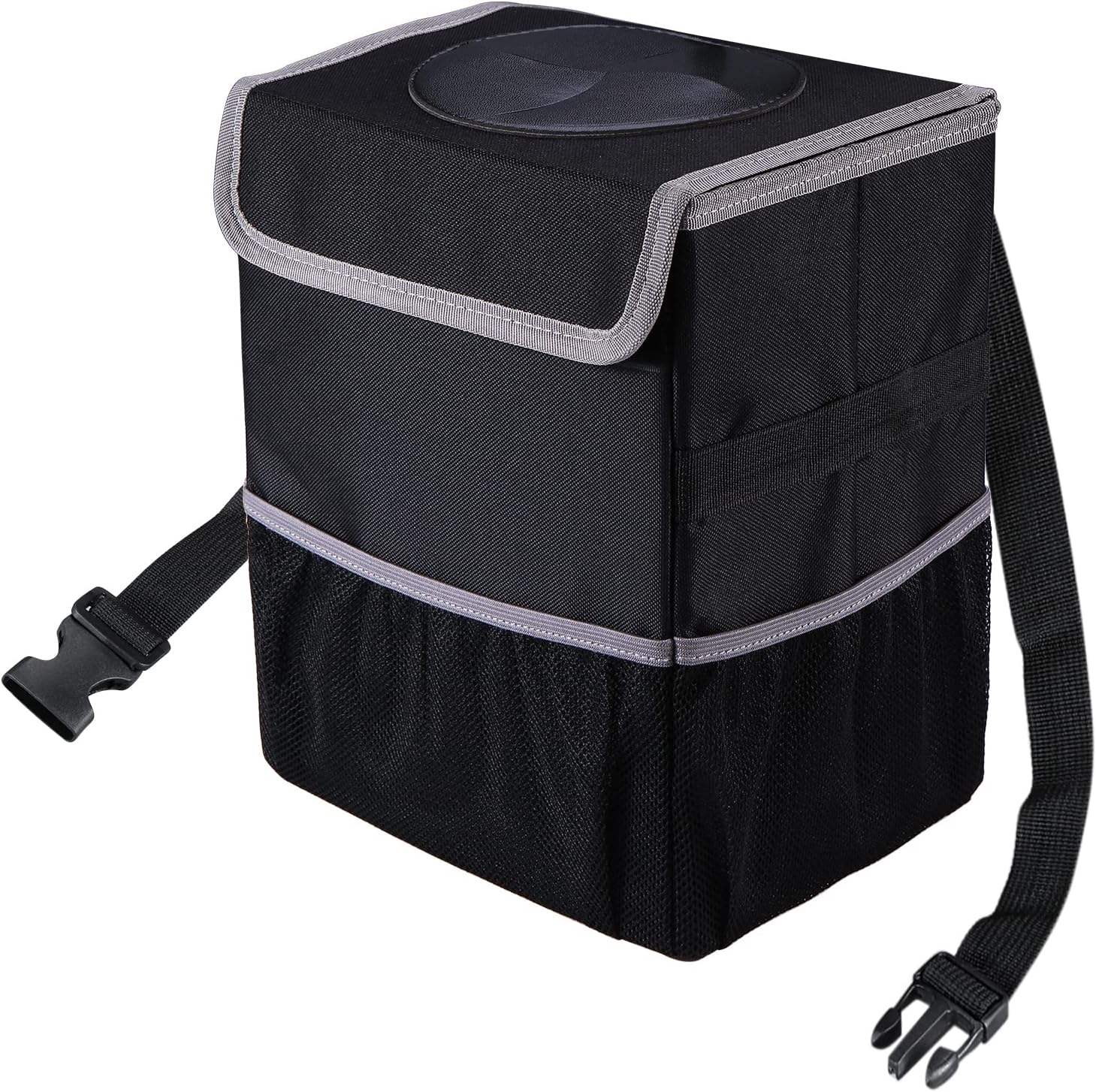 Yeefeoch Leak-Proof Car Trash Can - 2.5 Gallons