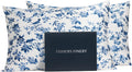 25mm 100% Mulberry Silk Pillowcase 2 Pack (Tea Cup Print)