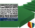 Corrugated Plastic Board 36x48 5 Pack Green Large Poster Board