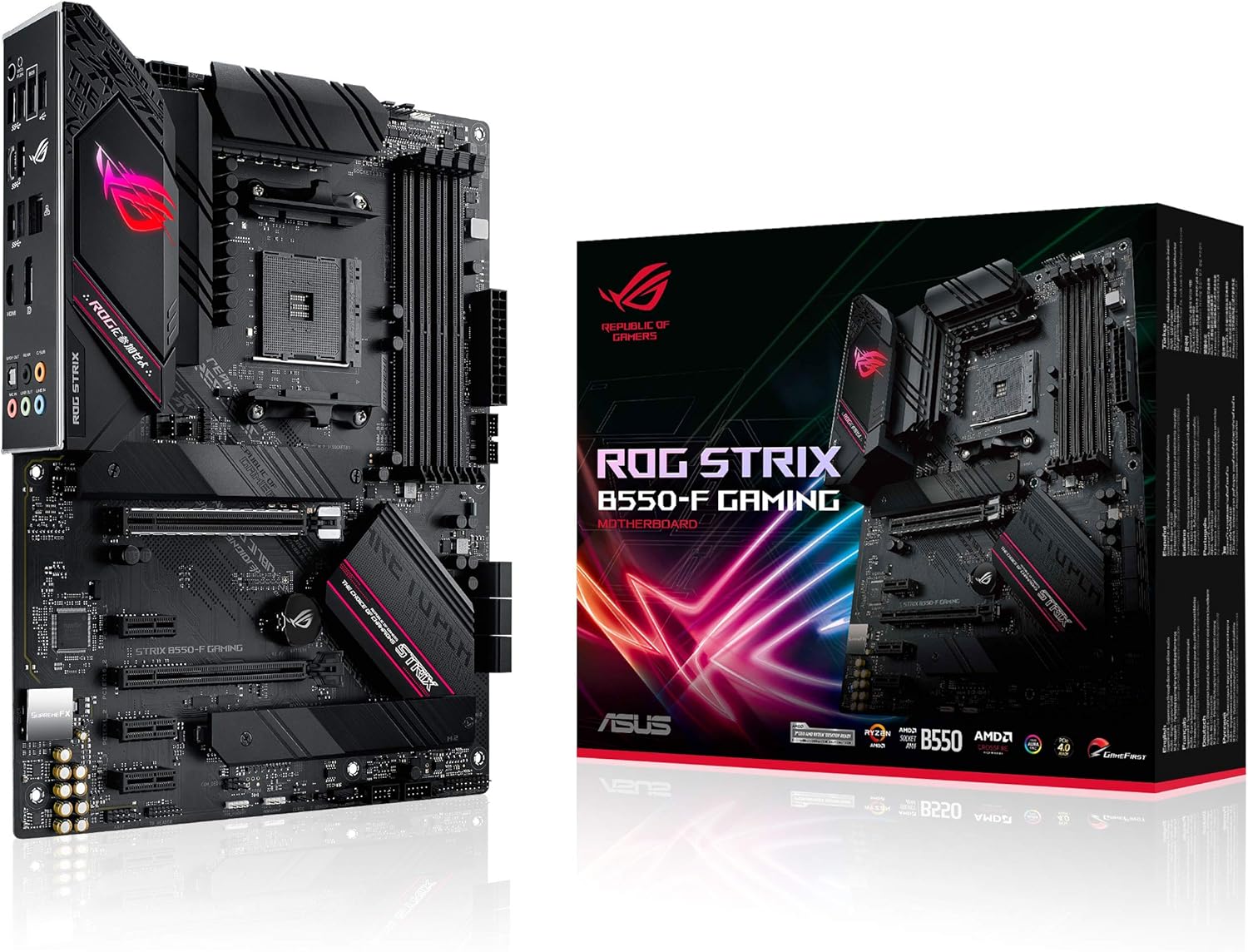 ASUS ROG Strix B550-F Gaming Motherboard for Ryzen 5000 CPUs