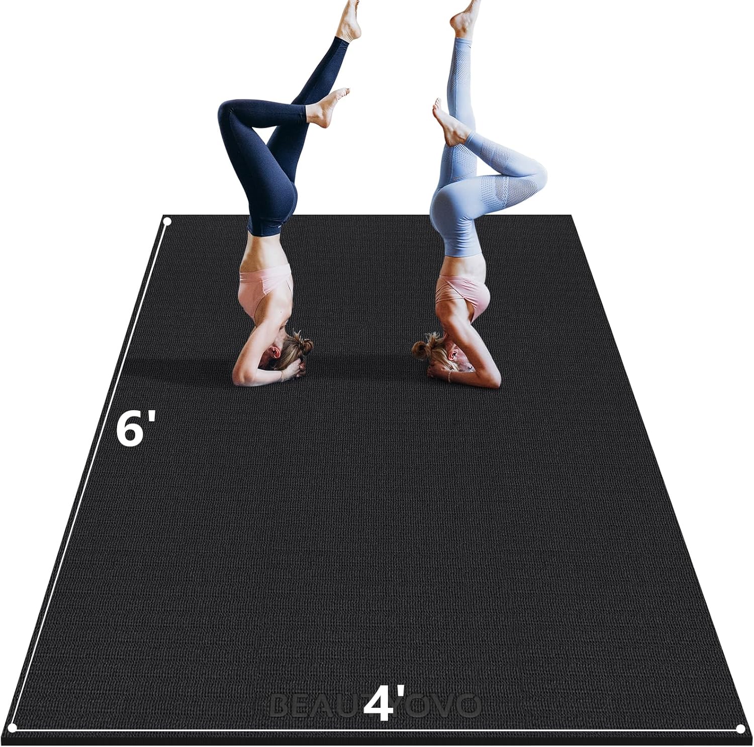 Extra Thick Non-Slip Yoga Mat - BEAUTYOVO
