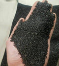 Black Aquarium Sand Substrate (45lbs) - Natural Dark Gravel