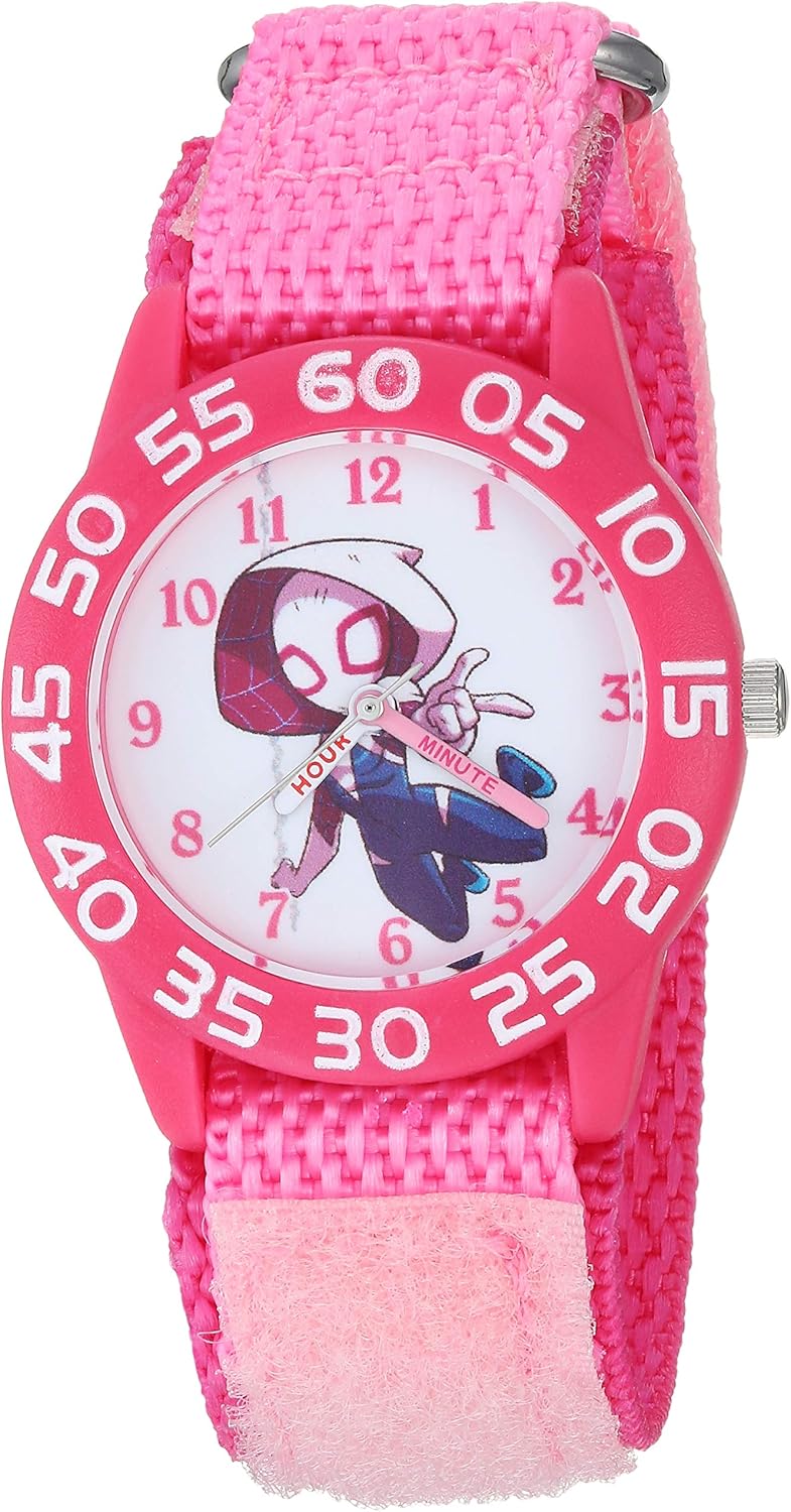 Marvel Kids' Time Teacher Watch - Easy Analog Learning!