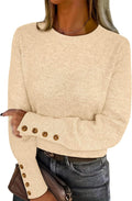 Sweaters for Women Long Sleeve Crewneck Loose Fit - 2025 Fall