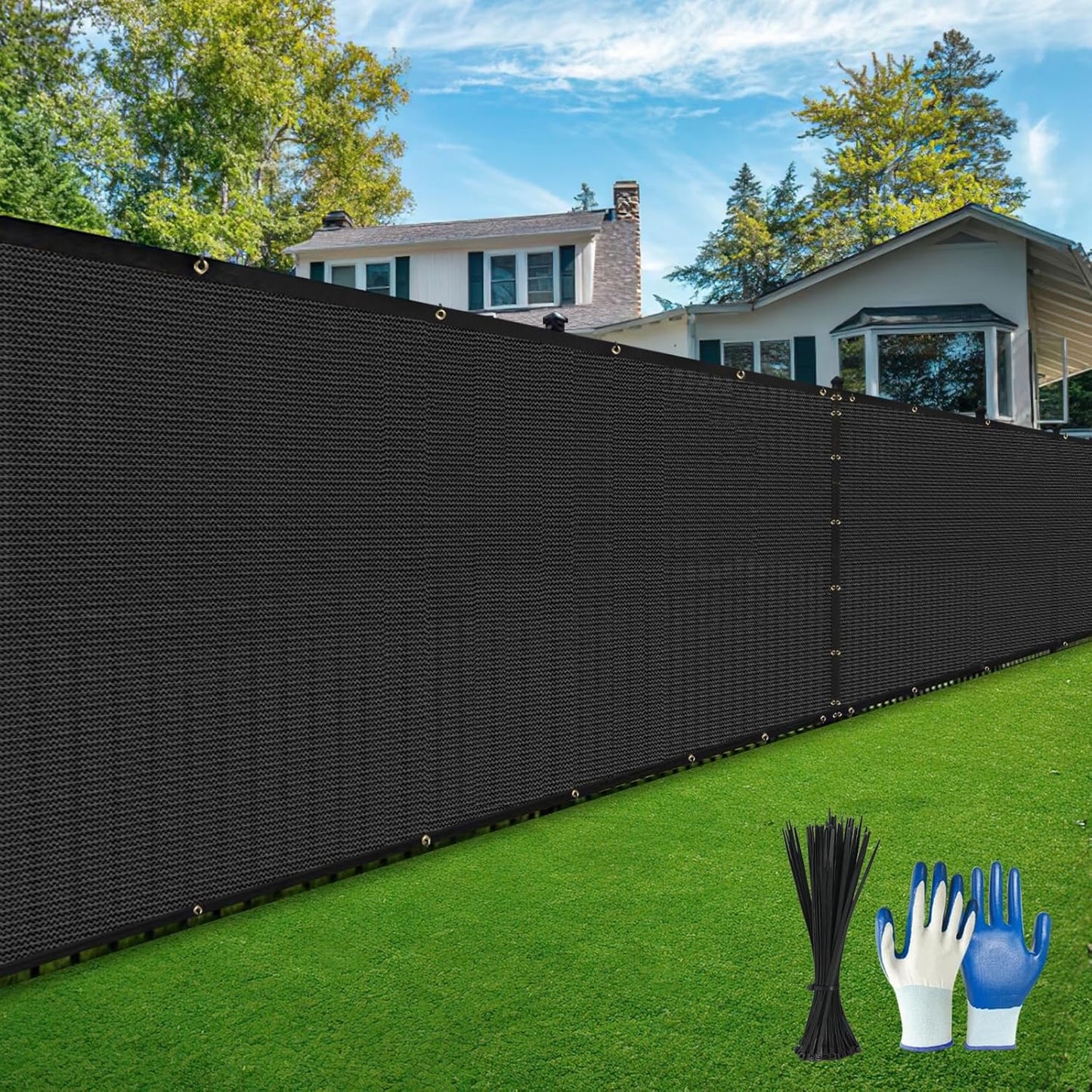 Privacy Fence Screen 6X50FT Heavy Duty for Outdoor Use