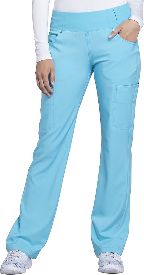 Iflex Scrubs for Women with Yoga-Inspired Knit Waistband Pants