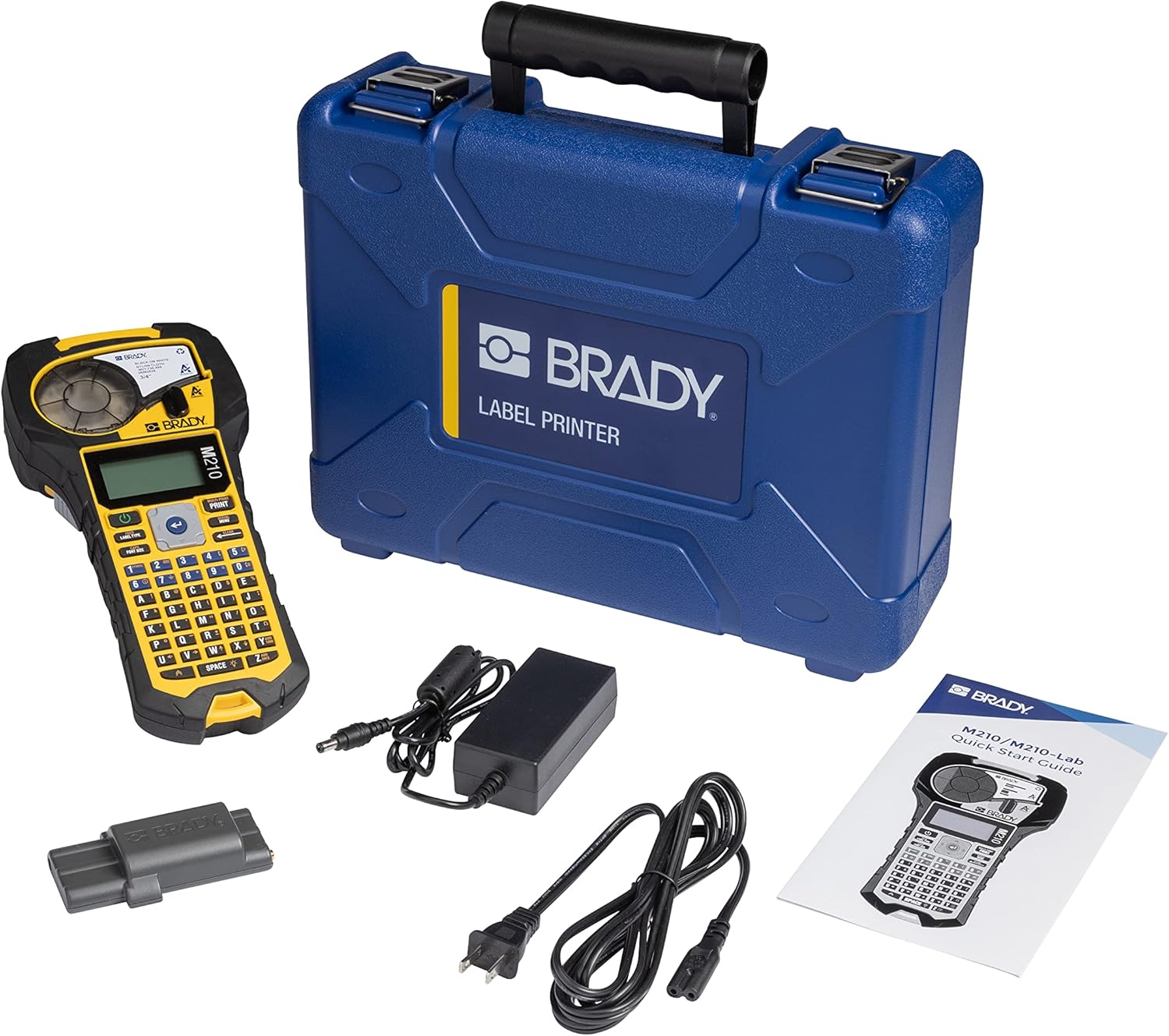 Brady M210 Label Printer Kit: Portable Efficiency