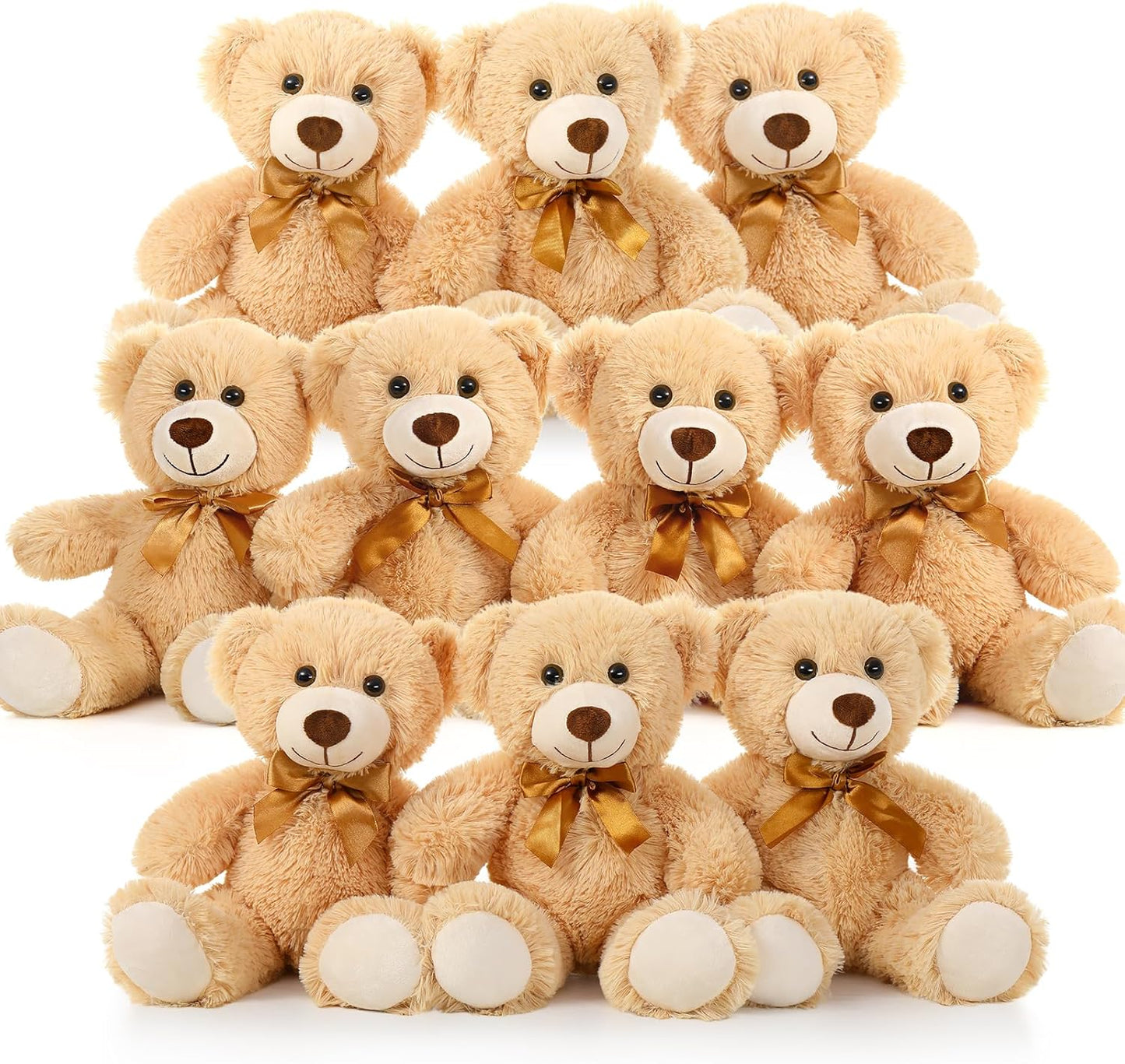 MaoGoLan Bulk Teddy Bear Baby Shower Stuffed Animals for Parties