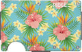 Ridge Wallet for Men - Slim Minimalist Card Holder with Cash Strap
