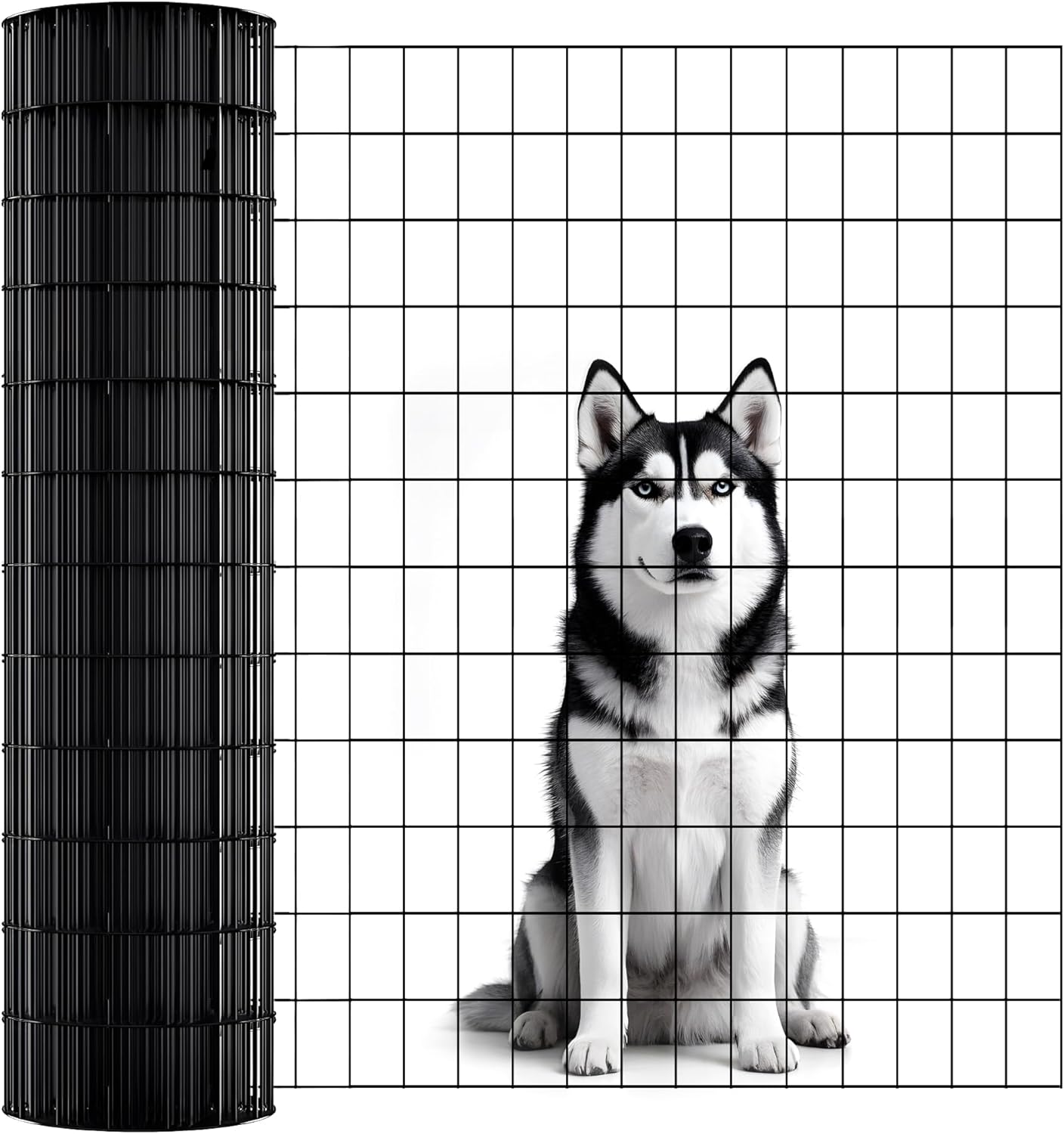 ARIFARO PVC Coated Welded Wire Fence for Garden and Pets