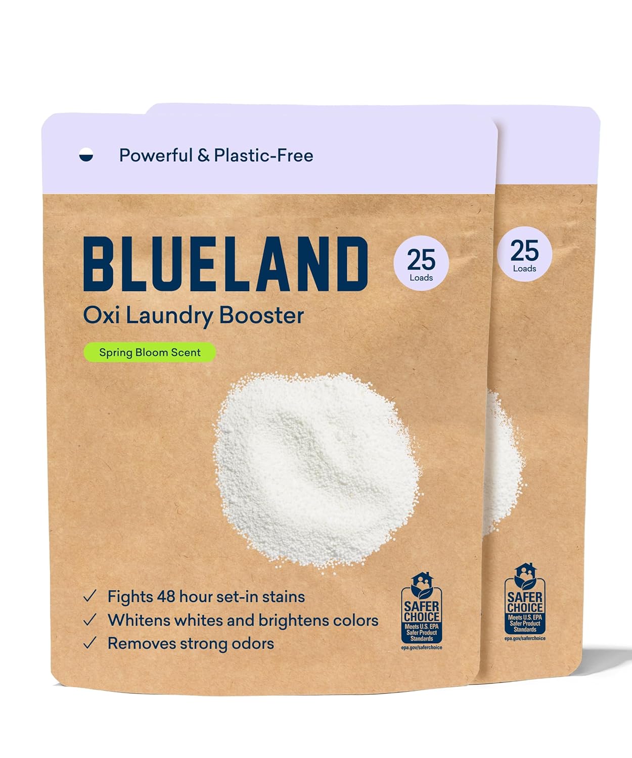 Eco-Friendly Oxy Laundry Booster: 50 Loads, Spring Bloom Scent