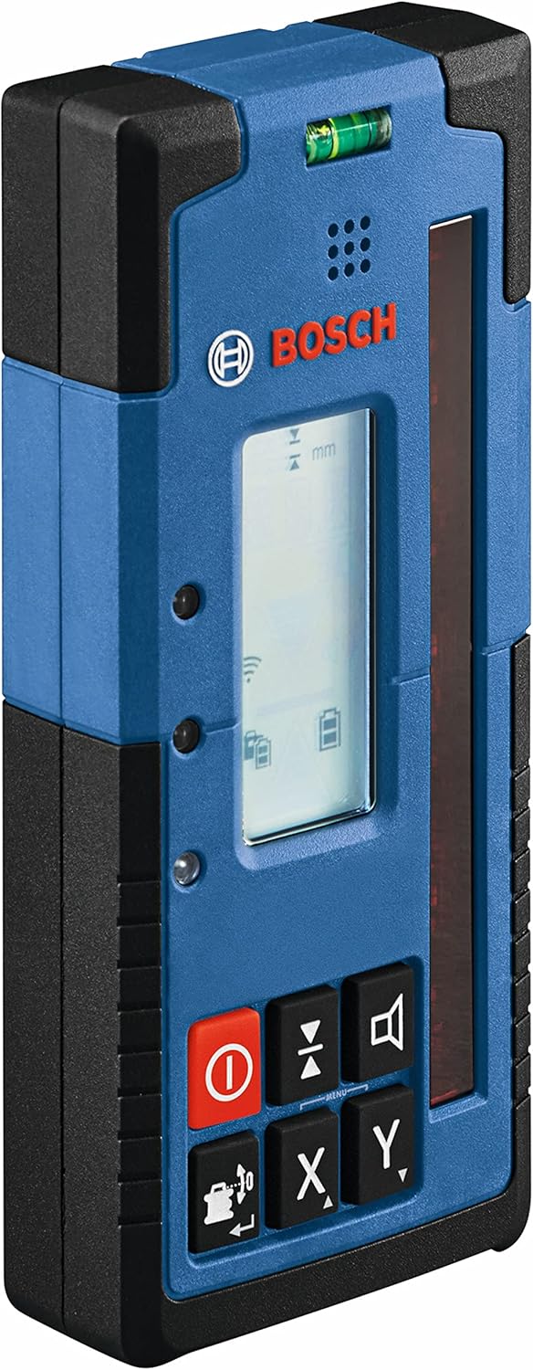 BOSCH LR40 Red-Beam Rotary Laser Receiver with Mounting Bracket