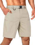 Mens Cargo Hiking Shorts for Men - Water Resistant Quick Dry
