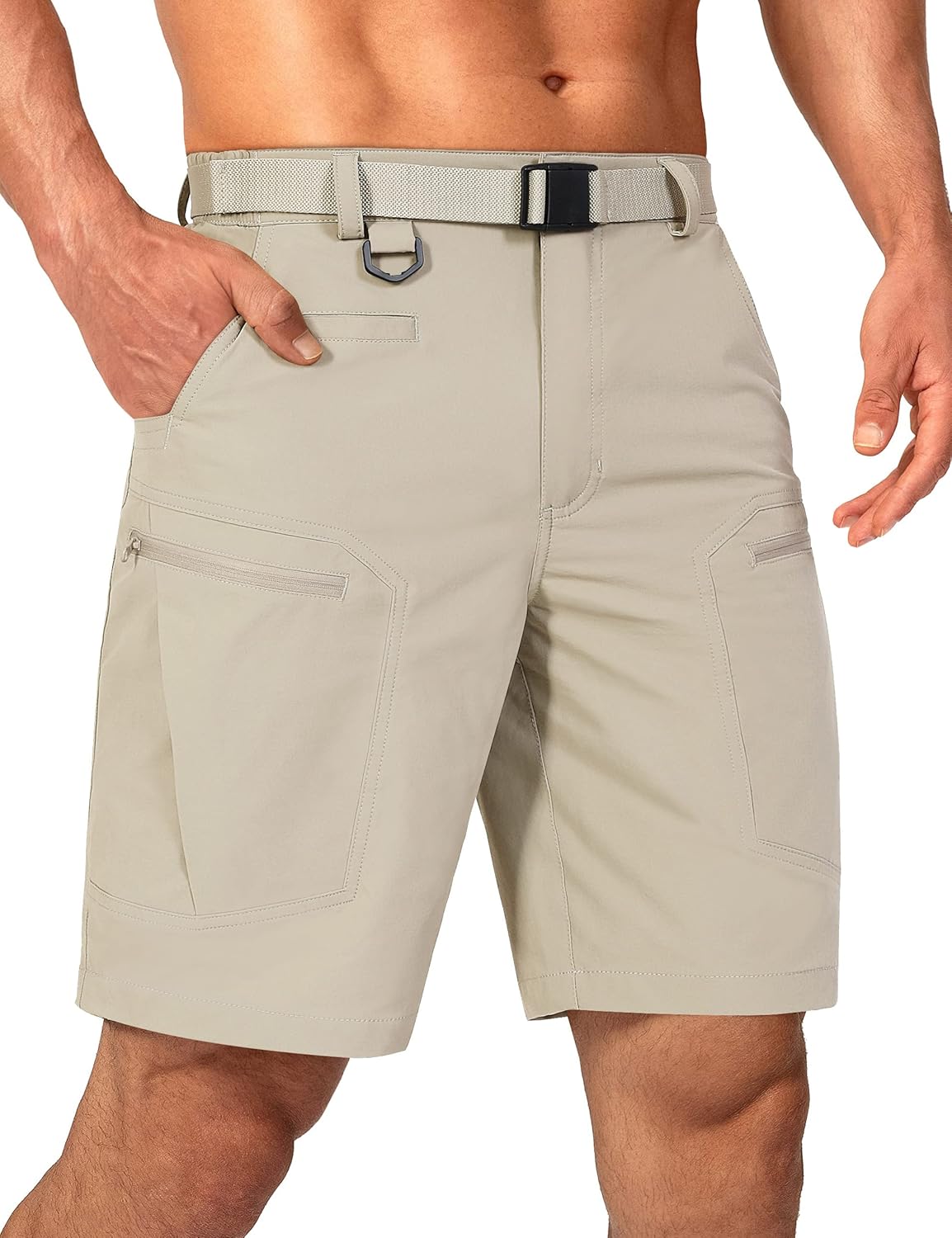Mens Cargo Hiking Shorts Lightweight Quick Dry Tactical Gear