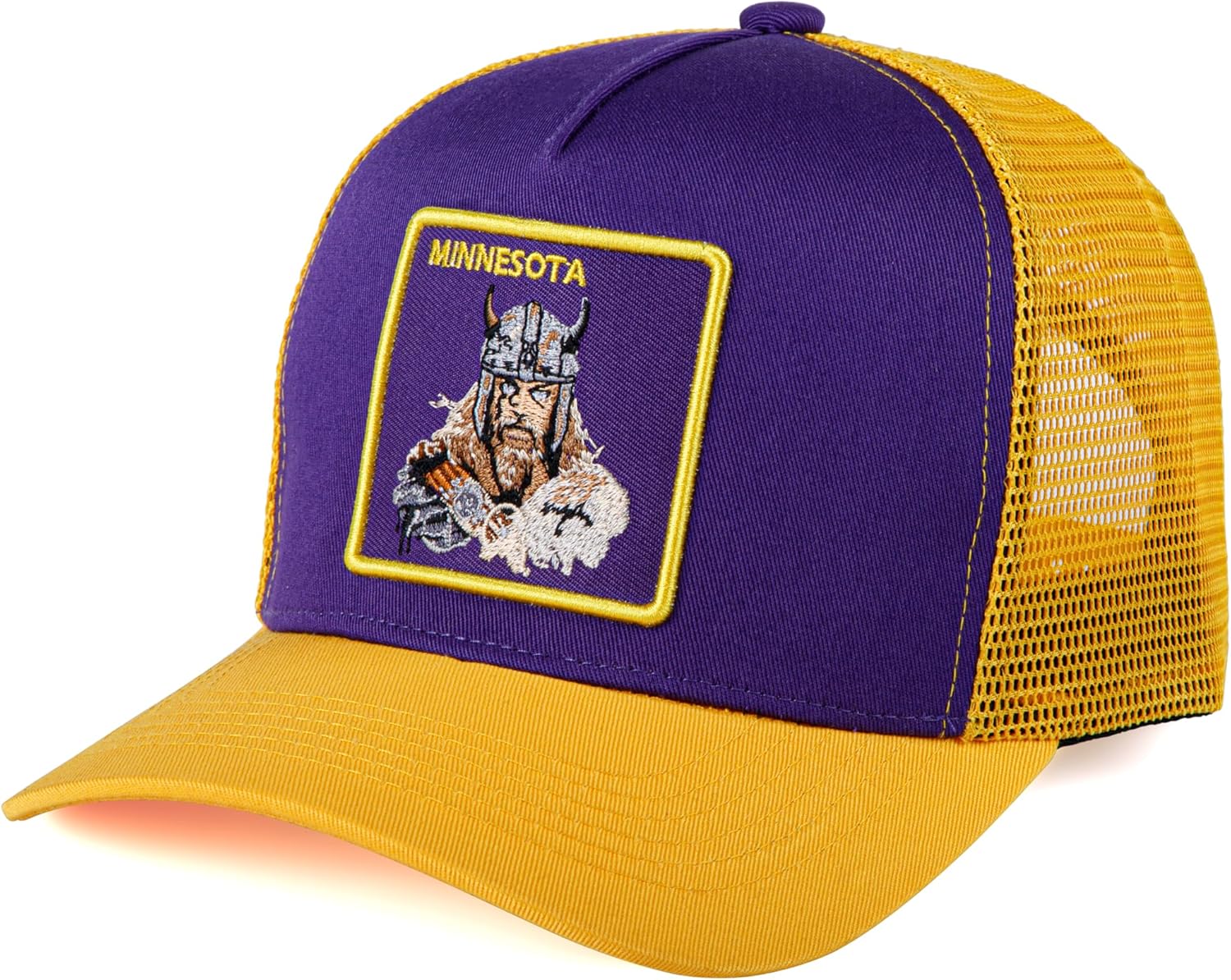 Football Fan Patch Trucker Hat - Stylish Snapback Cap for All