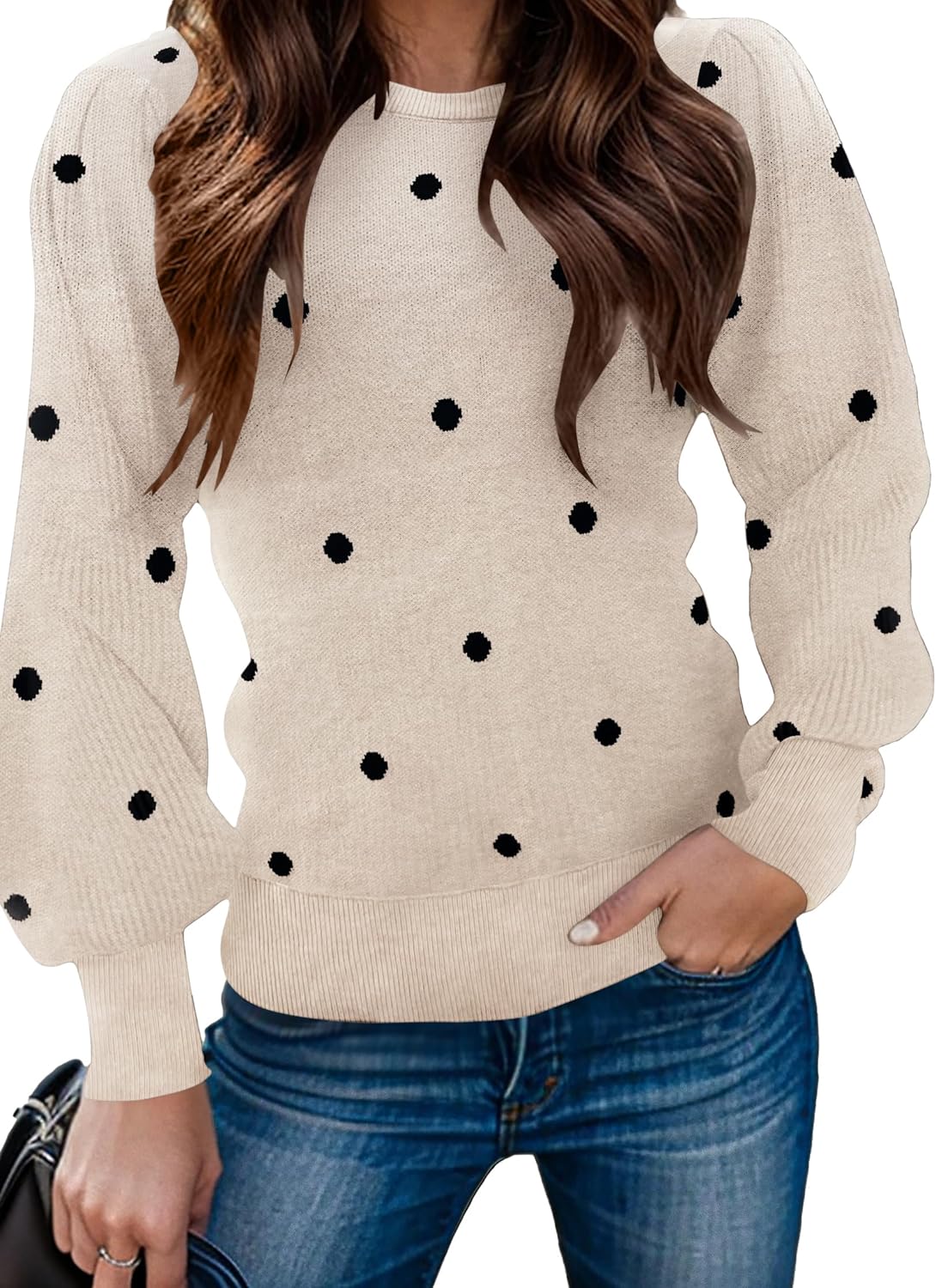 Trendy Womens Sweaters for Fall 2025 - Puff Sleeve Knit Tops