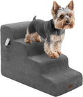 Deconovo Foam Dog Stairs for Small Pets 4-Step - Soft Support