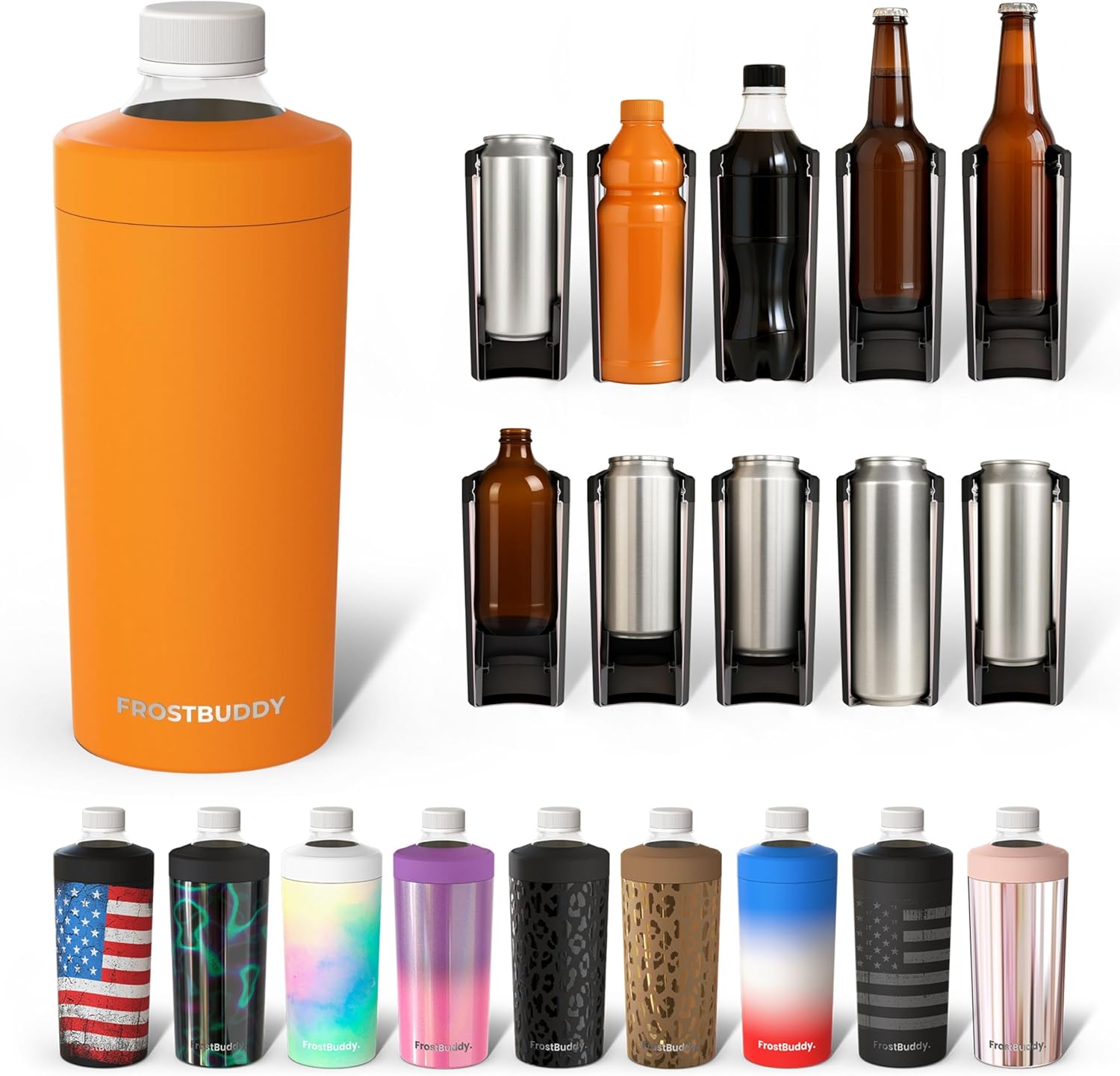 Universal Buddy XL Can Cooler Keeps Drinks Chilled for Hours
